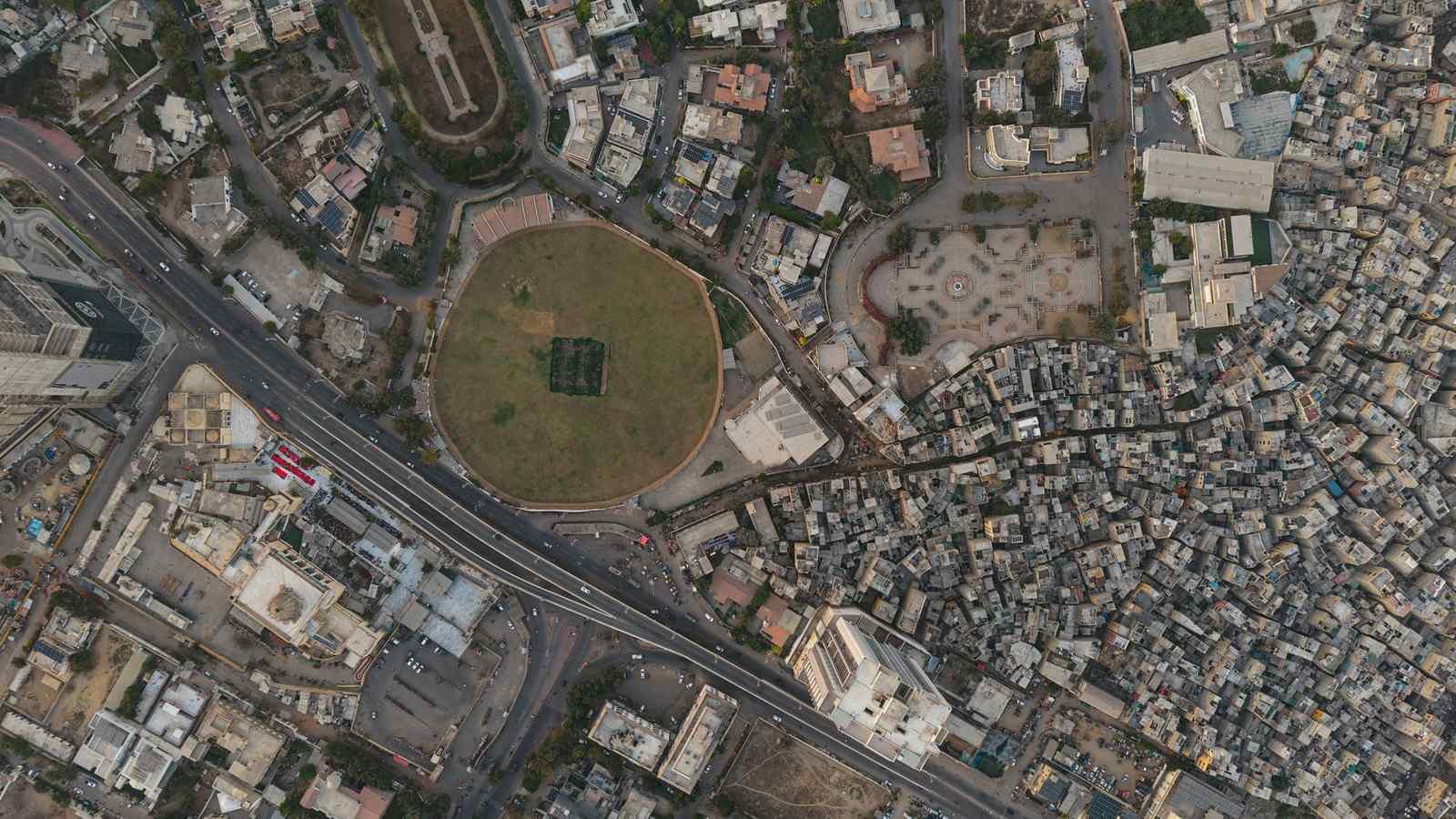 Karachi ka aerial manzar, Prime Properties demo ka market