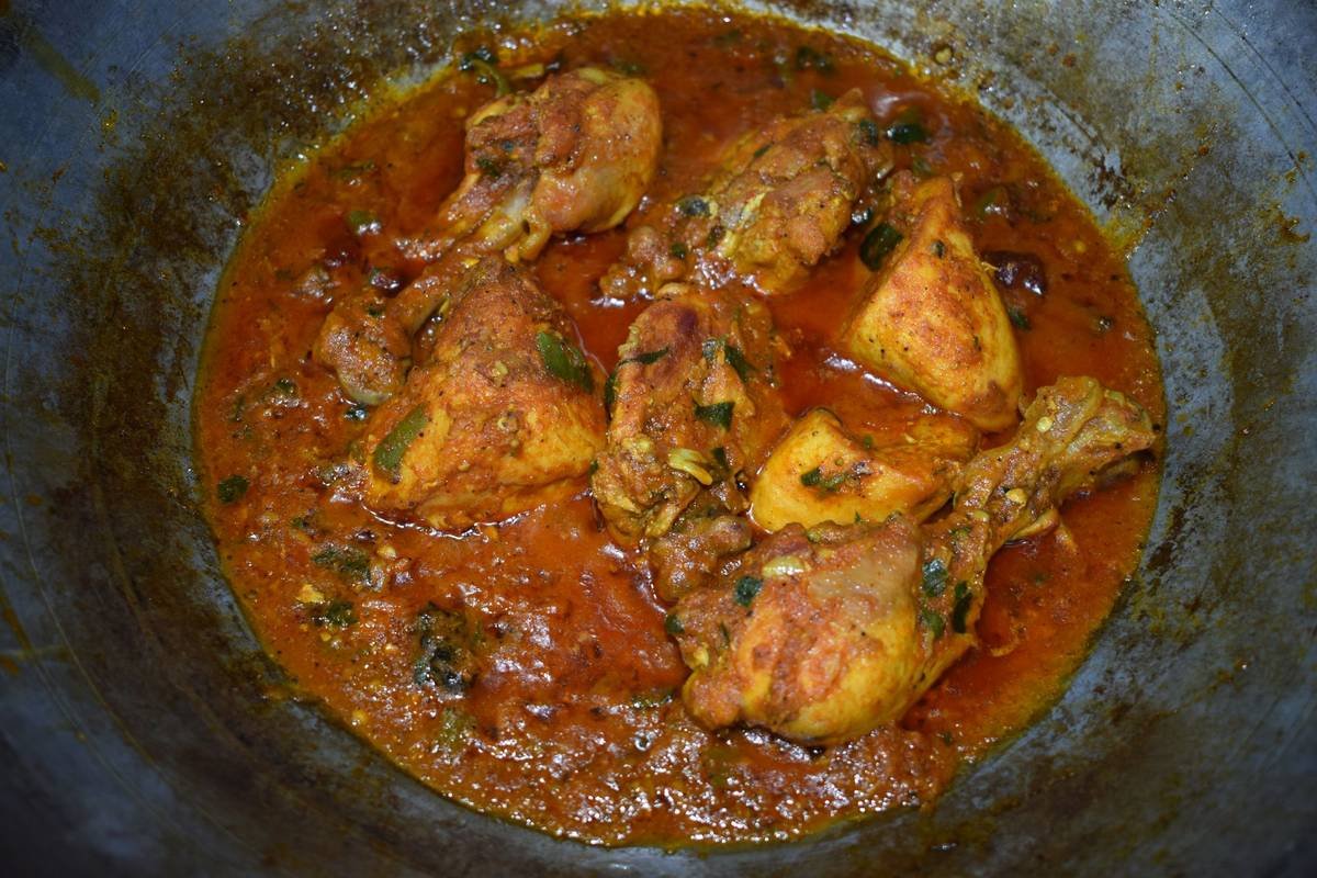 Karachi ke BBQ aur karahi restaurant ki website design